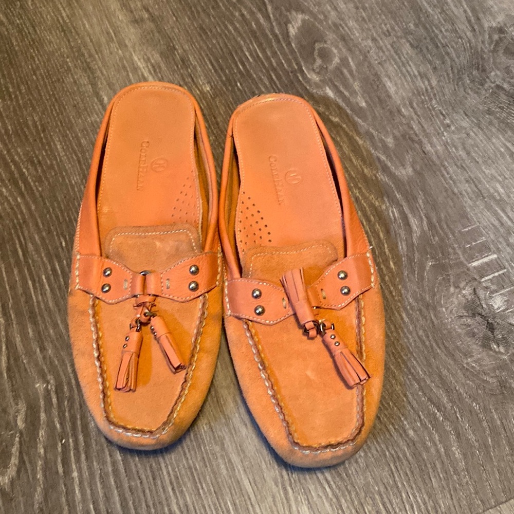 Cole Haan leather slip on shoes